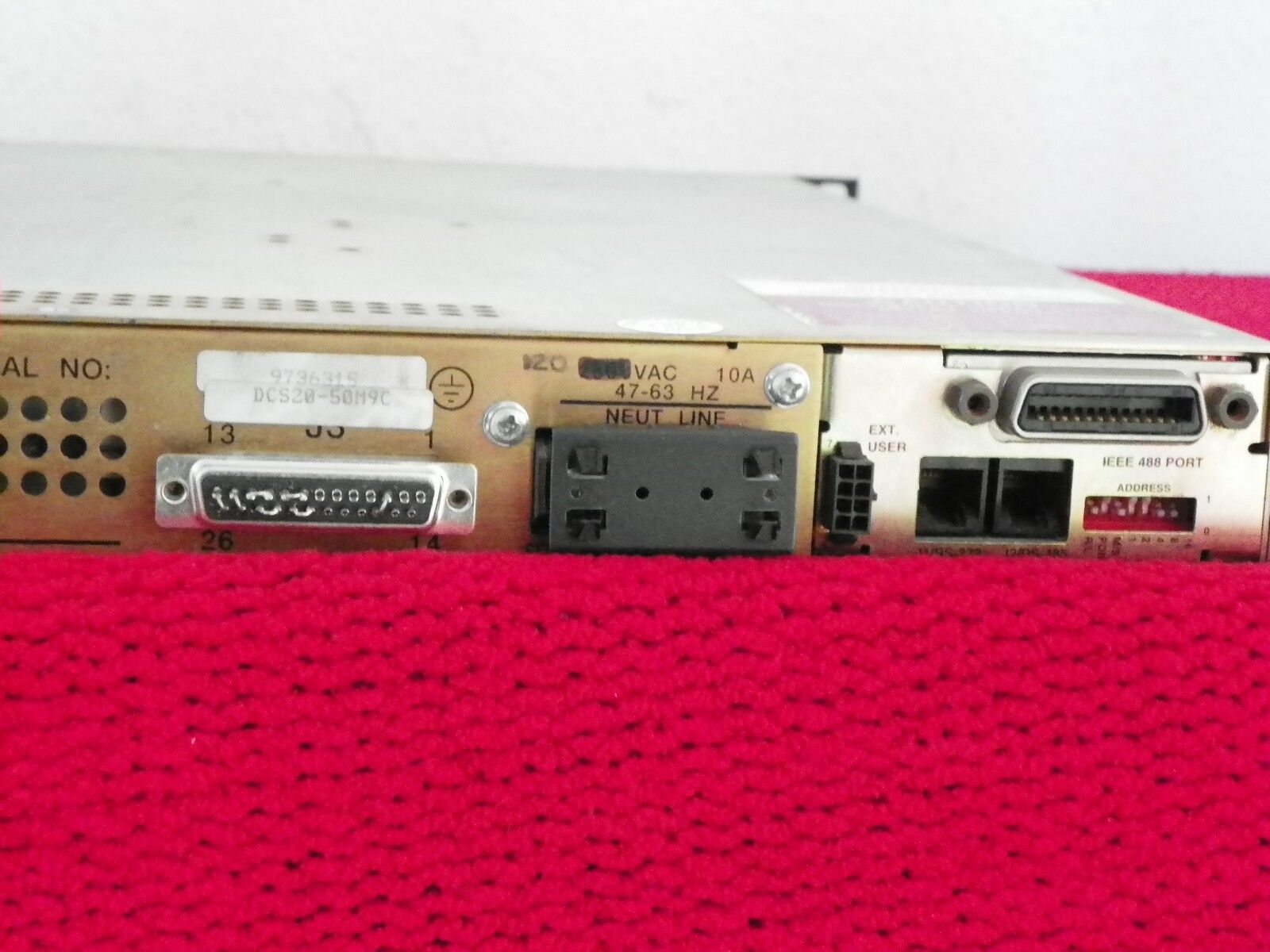 SORENSEN DCS20-50 w/ M9A GPIB option (fully tested) SORENSEN DCS20-50 w/ M9A GPIB option (fully tested)
